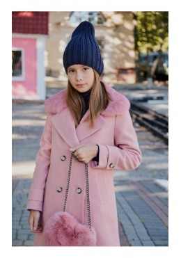 MiliLook пальто Эбби розовое